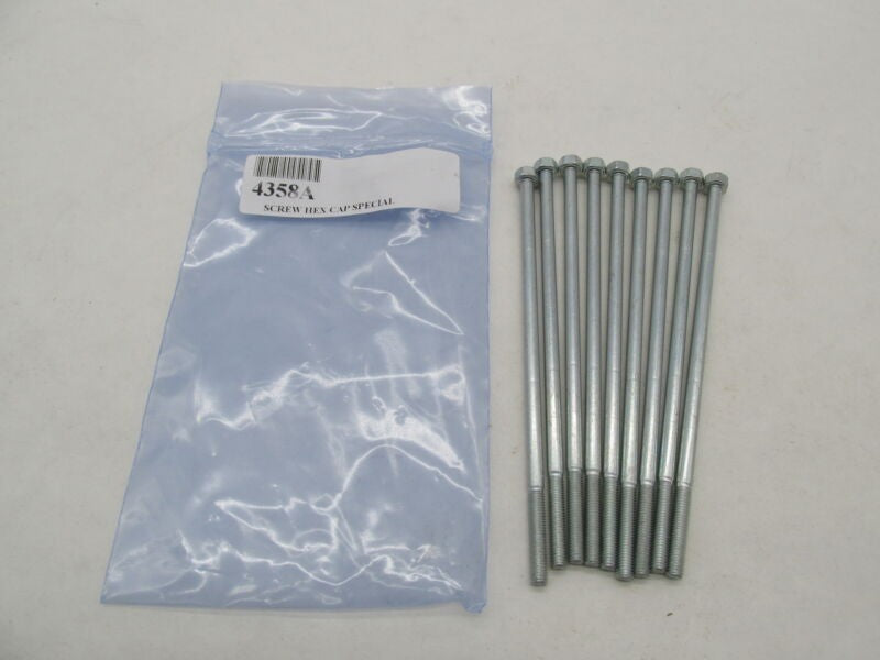 Lot of 9 Harley Davidson Genuine NOS Jack Starter Shaft Hex Cap Screws 4358A