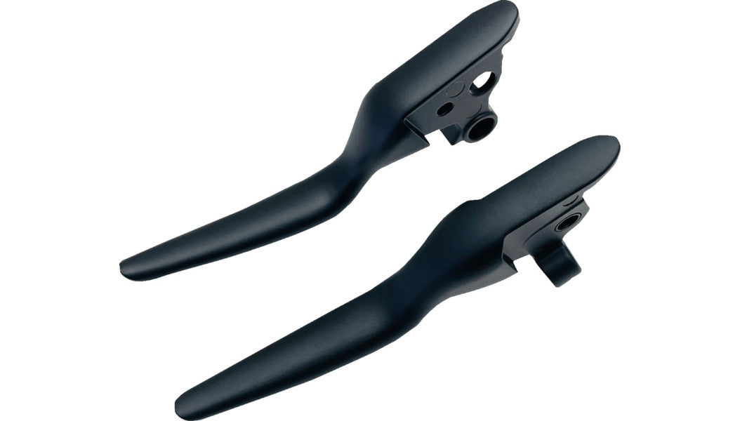 Drag Specialties Custom Lever Set Gloss Black 0610-2266