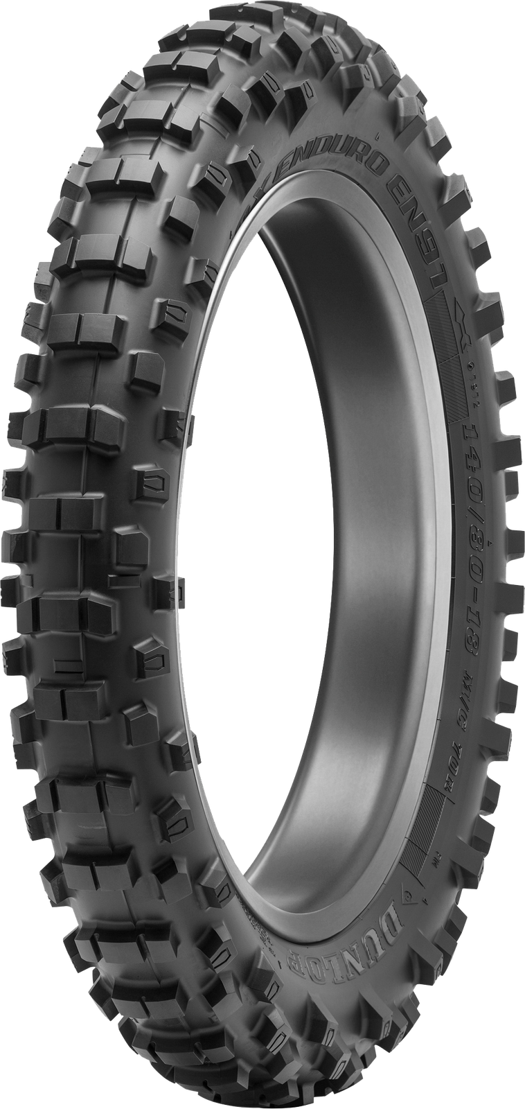 Dunlop Geomax EN91 Intermediate-Hard Terrain Tires 140/80-18 Rear 45242351