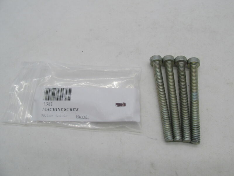 Lot of 4 Harley Davidson Genuine NOS Machine Screws 1381