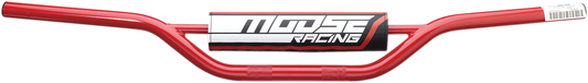 Moose Racing Carbon Steel 7/8" Handlebars Red Mini MX 0601-4981