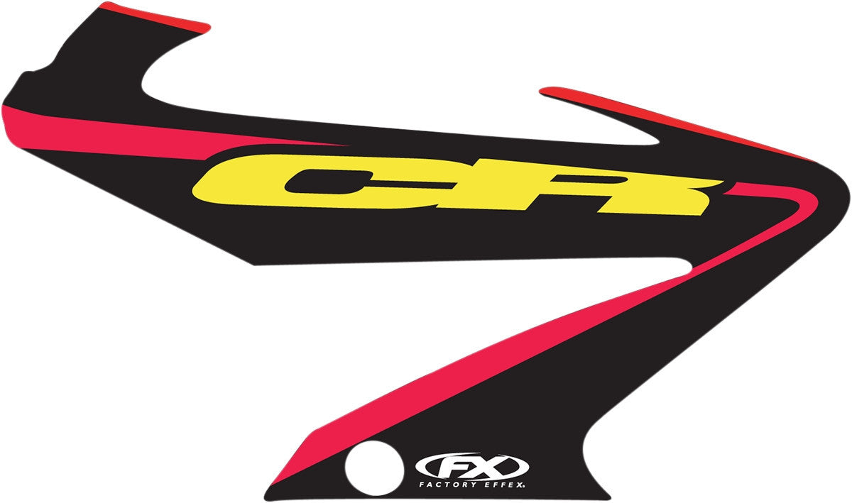 Factory Effex OEM Shroud and Tank Graphics Red 07-05332