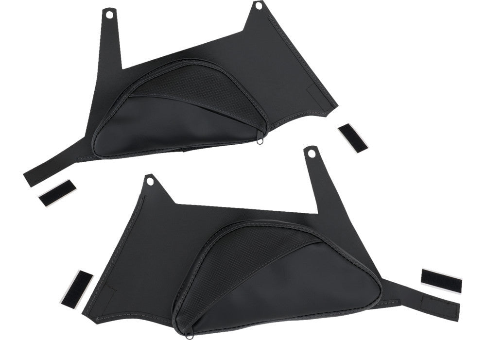 Show Chrome Dual-Side Tank Pouches H40-401CBK