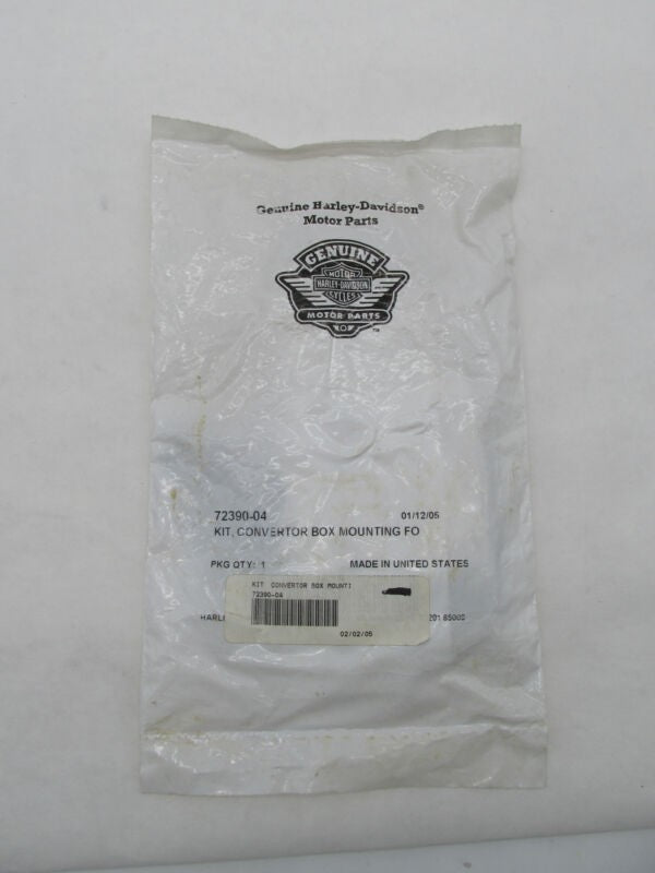 Harley Davidson Genuine NOS Convertor Box Mounting Kit 72390-04