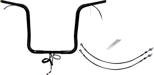 Fat Baggers, Inc. Plug & Play EZ Install 1-1/4" Round Top Handlebar Kit 912514-B
