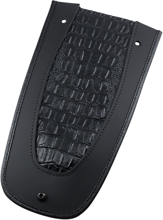 Drag Specialties Fender Skin Gator Leather Center 1405-0139