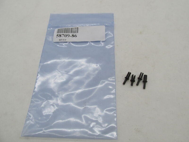 Lot of 4 Harley Davidson Genuine NOS Nylon Rivets 58709-86