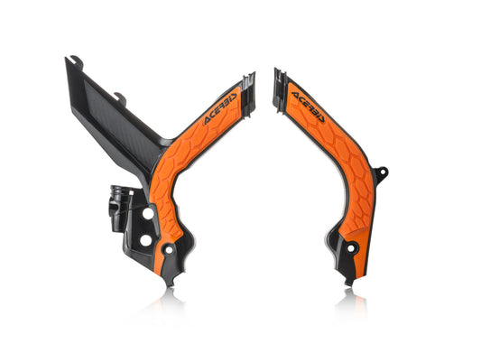Acerbis X-Grip Frame Guards Black/Orange 2733445229