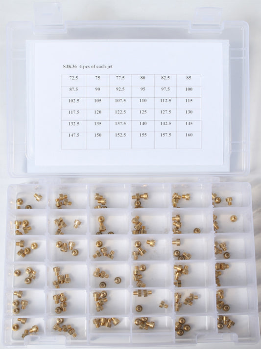 EBC Dealer Carburetor Jet Selection Kit Mikuni Hex Head Style SJK36