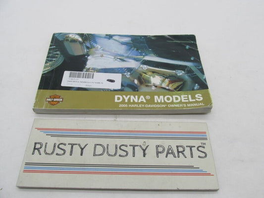 Harley Davidson Official Factory 2005 Dyna Owners Manual 99467-05