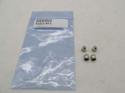 Lot of 4 Harley Davidson Genuine NOS Chrome Valve Caps 54323-85A