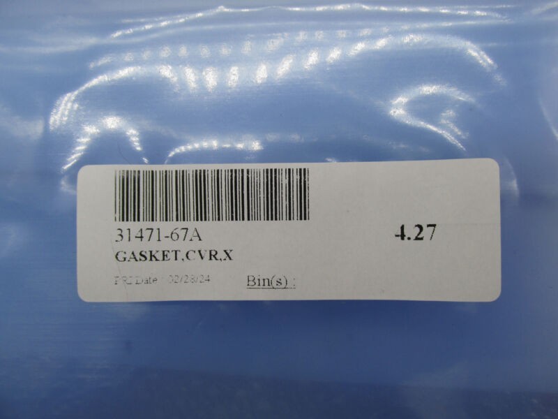Lot of 5 Harley Davidson Genuine NOS Starter Motor Cover Gaskets 31471-67A