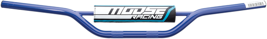 Moose Racing Carbon Steel 7/8" Handlebars Blue Mini MX 0601-4980