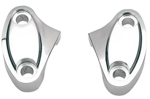 Drag Specialties Handlebar Riser Clamps Chrome 1803-7506