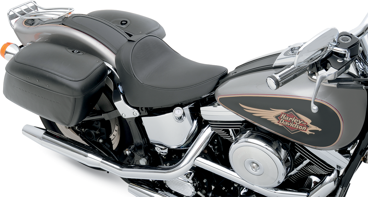 Drag Specialties Solo Seat with Optional EZ Glide Backrest System 0802-0618