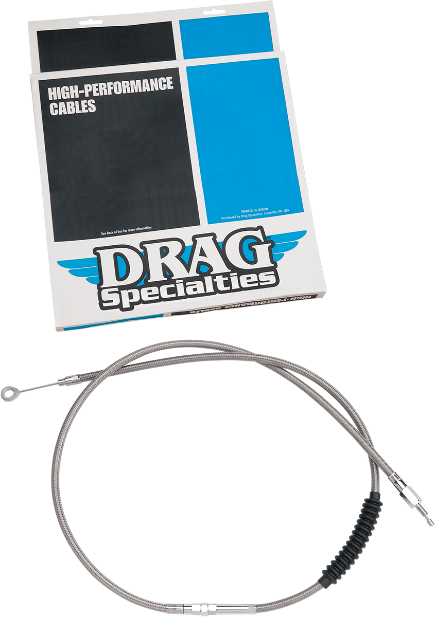Drag Specialties Braided High Efficiency Clutch Cable 52 9/16in.