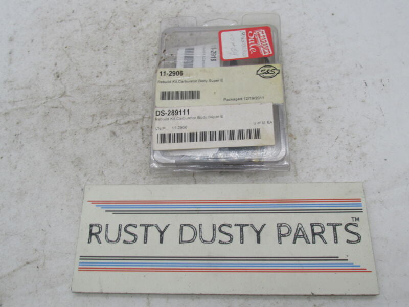 Harley Davidson S&S Cycle E Carburetor Body Rebuild Kit 11-2906