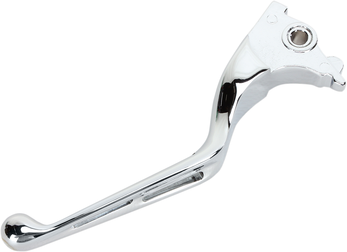 Drag Specialties Slotted Wide Blade Replacement Brake Lever Chrome 0614-0811