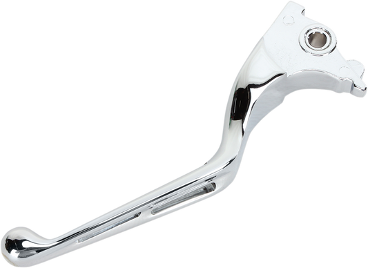 Drag Specialties Slotted Wide Blade Replacement Brake Lever Chrome 0614-0811
