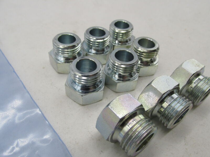 Lot of 9 Harley Davidson Genuine NOS Chrome Oil Tank Plugs 704