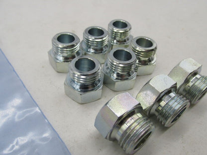 Lot of 9 Harley Davidson Genuine NOS Chrome Oil Tank Plugs 704