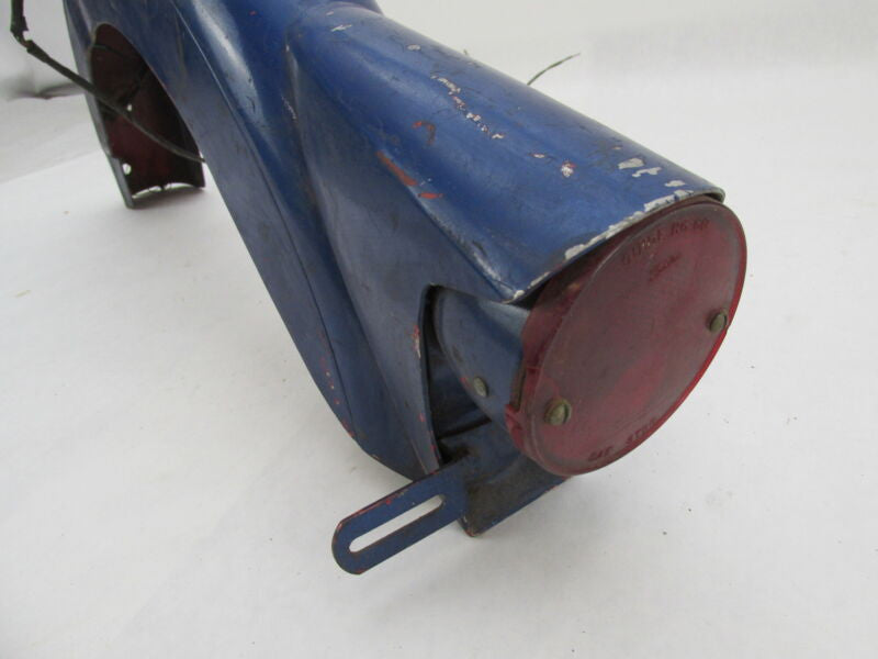 Harley Davidson Genuine Aermacchi M50 Blue Rear Fender w/ Guide Taillight