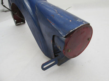 Harley Davidson Genuine Aermacchi M50 Blue Rear Fender w/ Guide Taillight