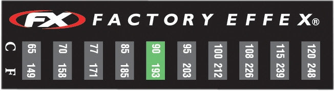 Factory Effex Temperature Sticker FX08-90225