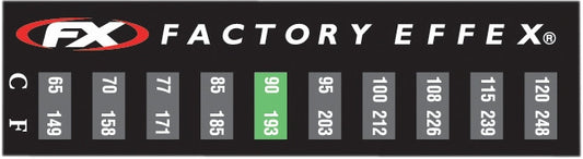 Factory Effex Temperature Sticker FX08-90225