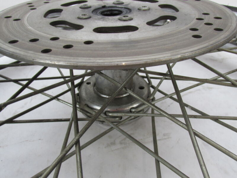 Harley Davidson 21 X 2.5 Front Chrome Wheel & Tire w/ Single Disc 44138-83A