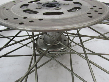 Harley Davidson 21 X 2.5 Front Chrome Wheel & Tire w/ Single Disc 44138-83A