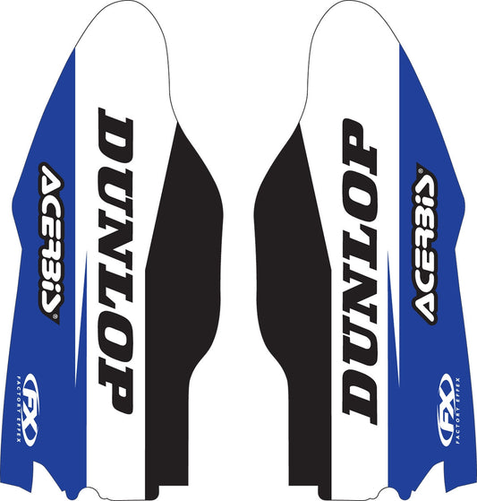 Factory Effex Lower Fork Guard Graphics Blue 17-40262