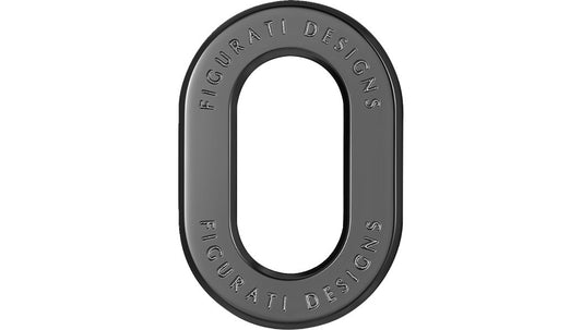 FIGURATI DESIGNS Antenna Rings FD60-ANTRG-BK-LT