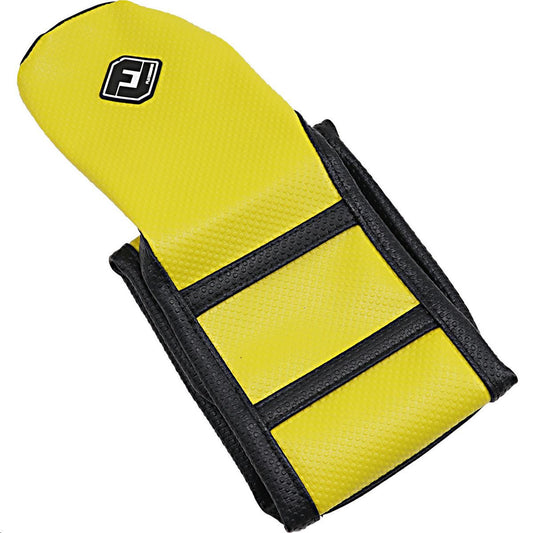 FLU Designs Inc. Pro Rib Seat PRS Seat Covers Black Yellow 45507