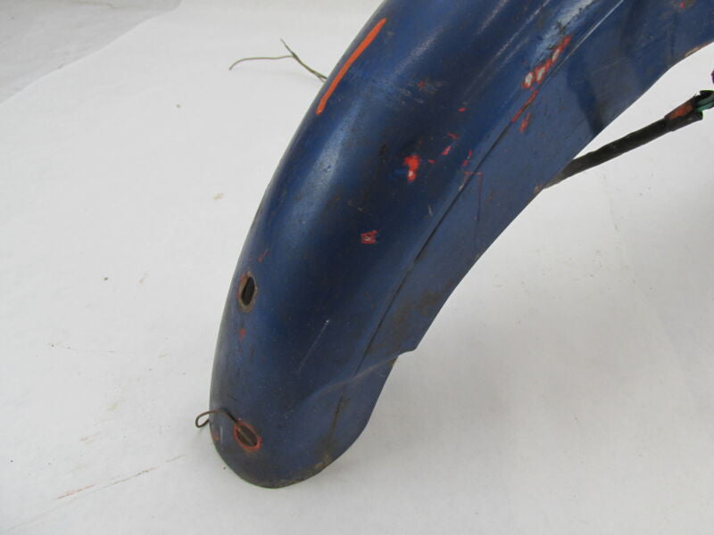Harley Davidson Genuine Aermacchi M50 Blue Rear Fender w/ Guide Taillight
