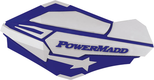 Powermadd Sentinal Handguard Blue/White 34421