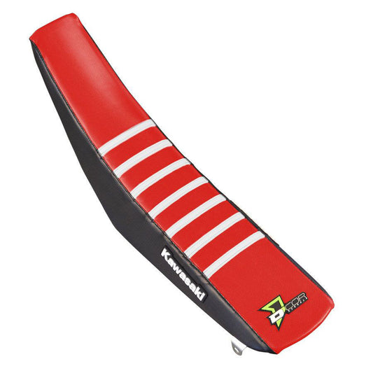 D'COR Factory Reinforced Seat Covers Black/Red/White 30-20-467