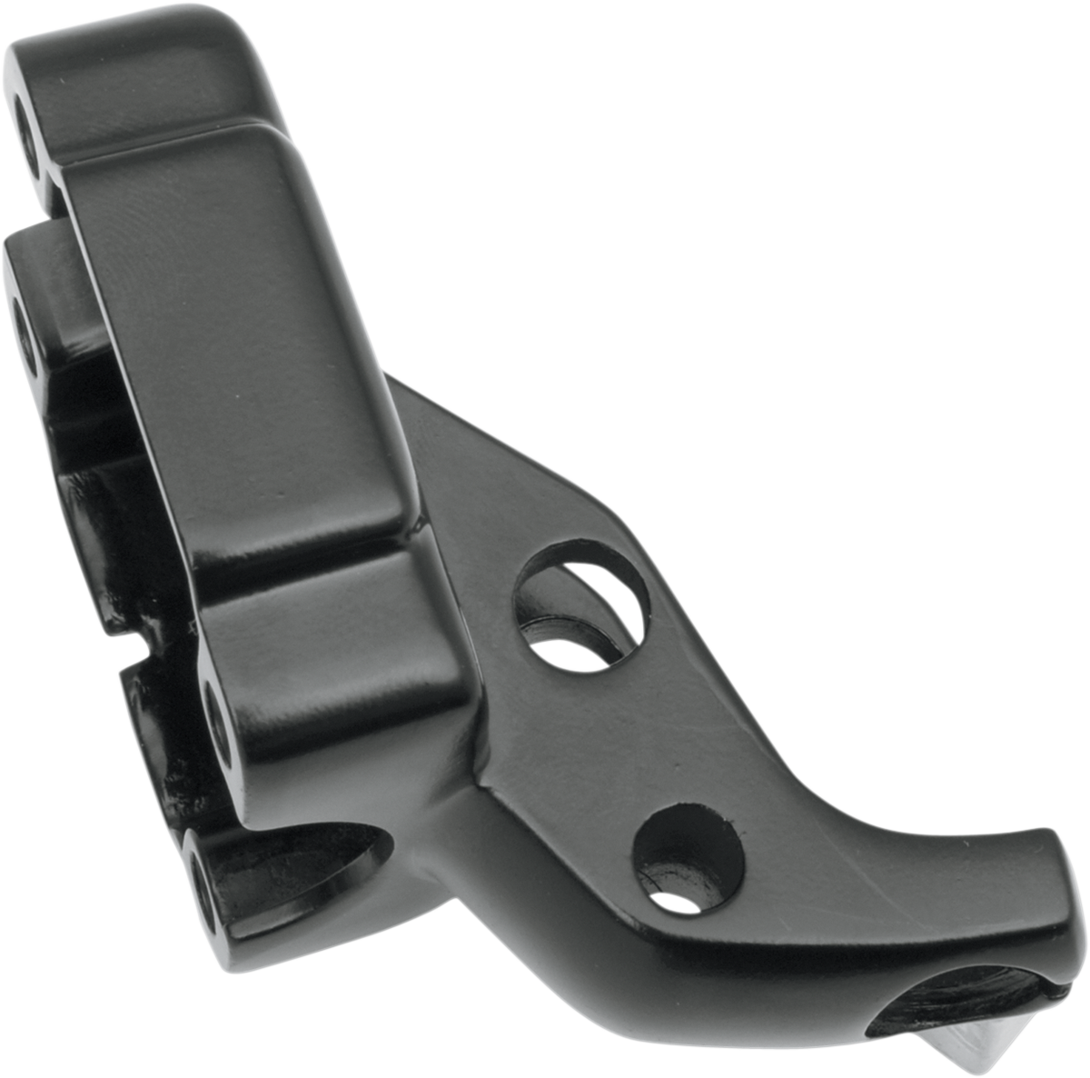 Drag Specialties Clutch Lever Brackets Matte Black 0615-0196