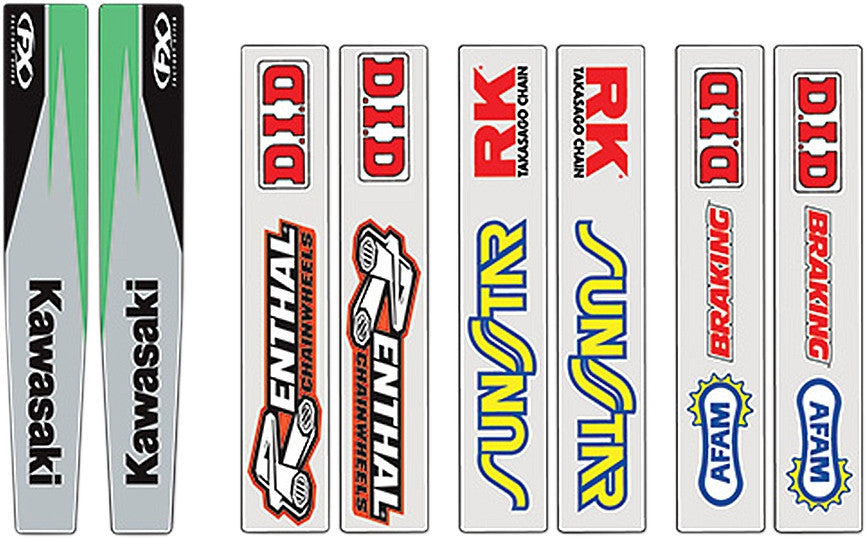 Factory Effex Swingarm Graphics Green 19-42116