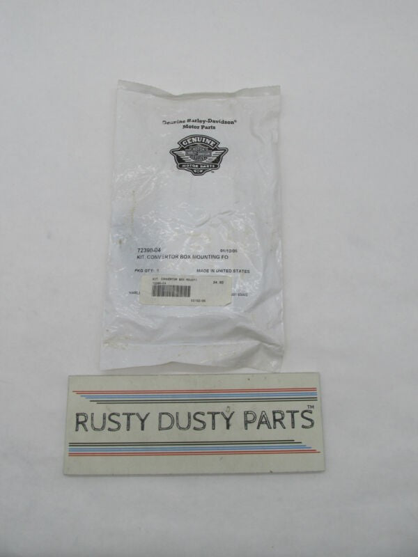 Harley Davidson Genuine NOS Convertor Box Mounting Kit 72390-04