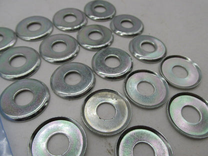 Lot of 18 Harley Davidson Genuine NOS Chrome Cup Washers 6056