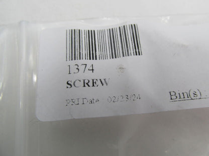 Lot of 6 Harley Davidson Genuine NOS Chrome Panhead Screws 1374