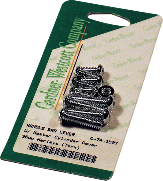 Gardner-Wescott Chrome Handlebar Lever, Switch Housing and Master Cylinder OE...