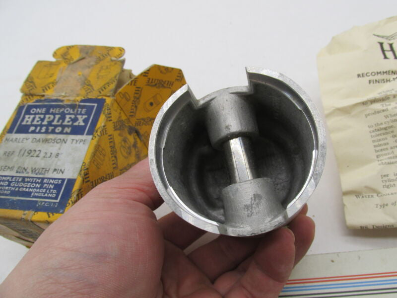 Harley Davidson Aermacchi Hepolite Heplex NOS 2.3/8" Piston 11922