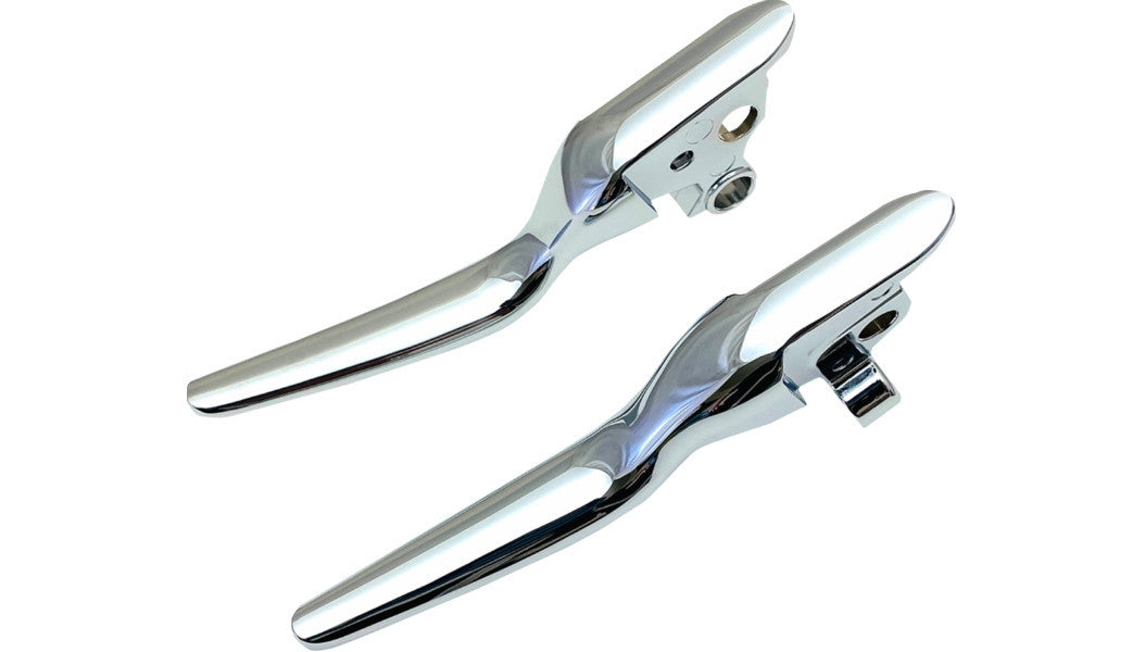 Drag Specialties Custom Lever Set Chrome 0610-2265