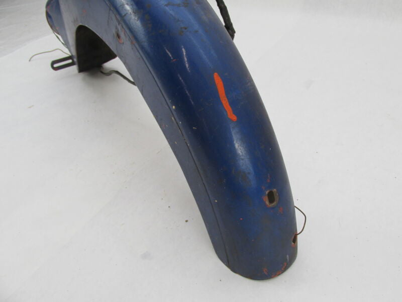 Harley Davidson Genuine Aermacchi M50 Blue Rear Fender w/ Guide Taillight