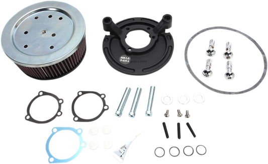 Arlen Ness Big Sucker Stage 1 Performance Air Filter Kit Black 18-447