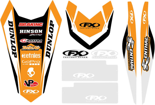 Factory Effex Universal Trim Kits Orange 17-50524