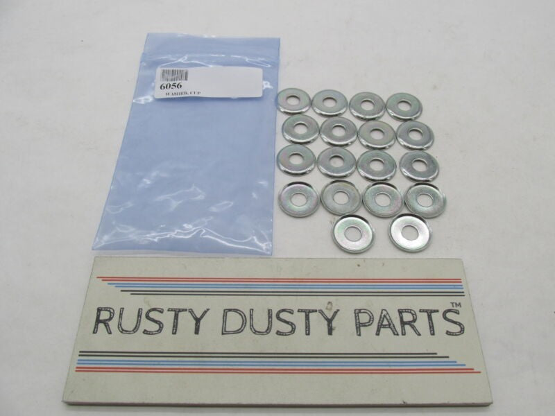 Lot of 18 Harley Davidson Genuine NOS Chrome Cup Washers 6056