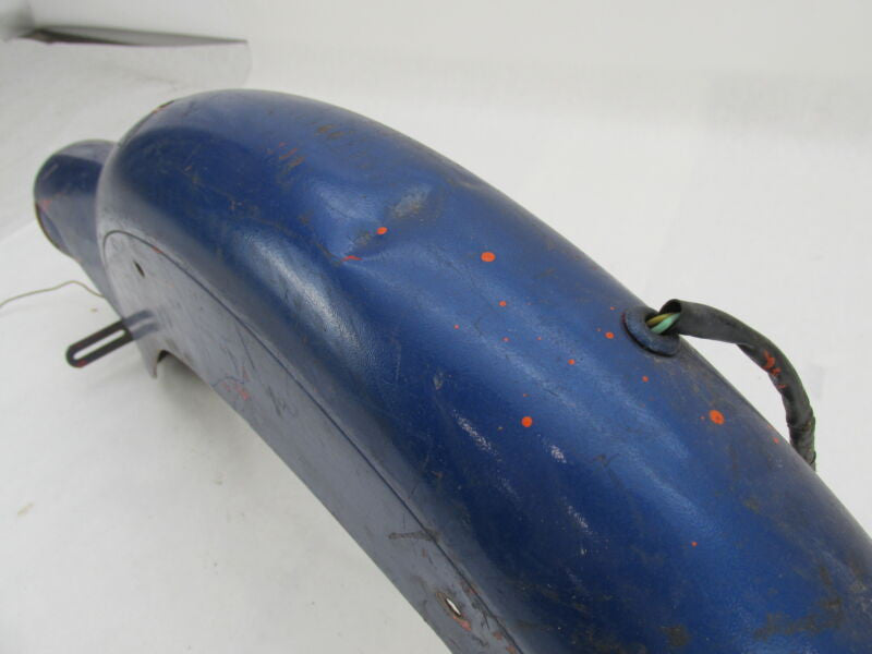 Harley Davidson Genuine Aermacchi M50 Blue Rear Fender w/ Guide Taillight